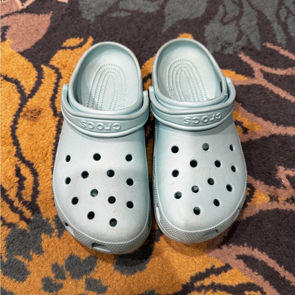 CROCS Baby Blue color Men’s size 10 Women’s size 8 - Picture 6 of 9